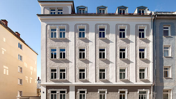 ASAArchitekten_Umbau und Sanierung eines denkmalgeschützten Wohngebäudes, München Artilleriestraße